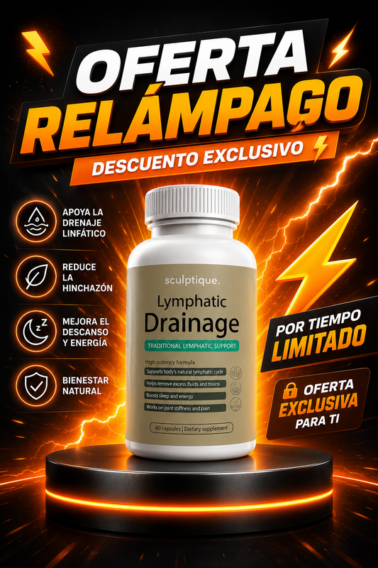 Sculptique Lymphatic Drainage Cápsulas